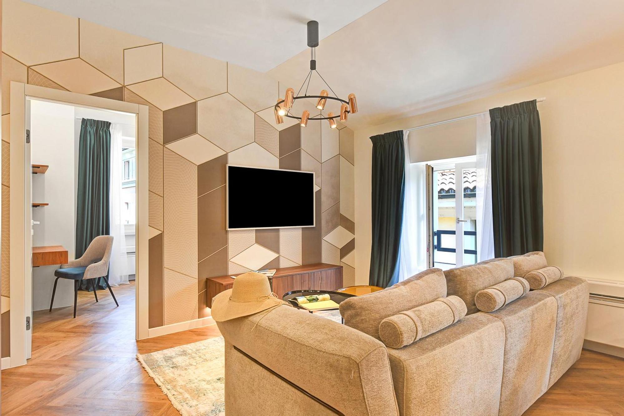 Novos Central Apartments ลูกาโน ภายนอก รูปภาพ