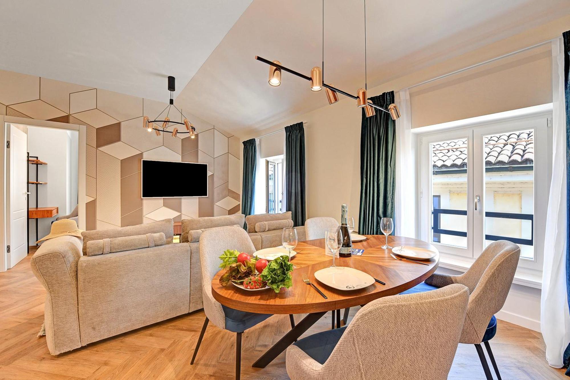 Novos Central Apartments ลูกาโน ภายนอก รูปภาพ