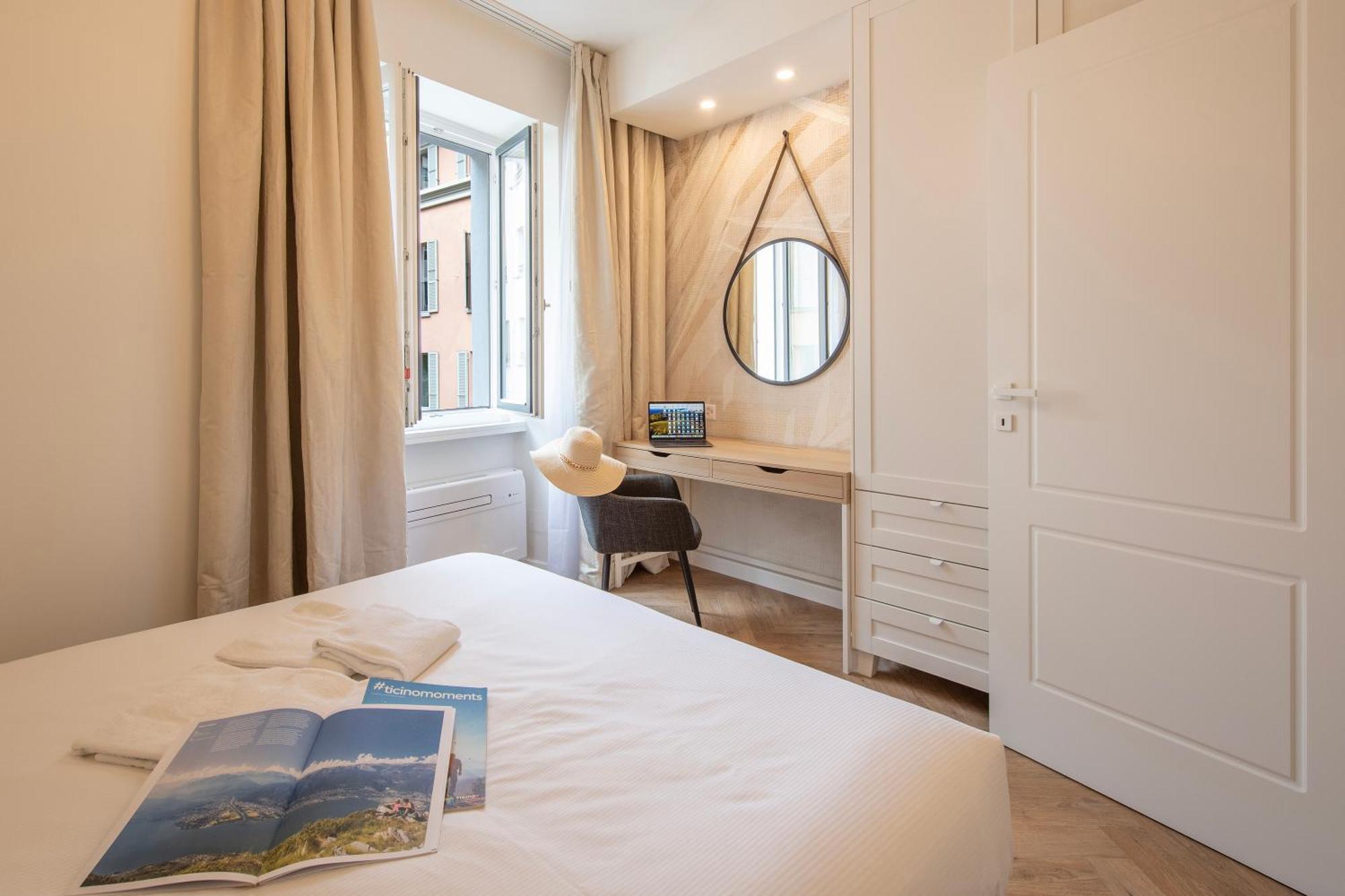Novos Central Apartments ลูกาโน ภายนอก รูปภาพ